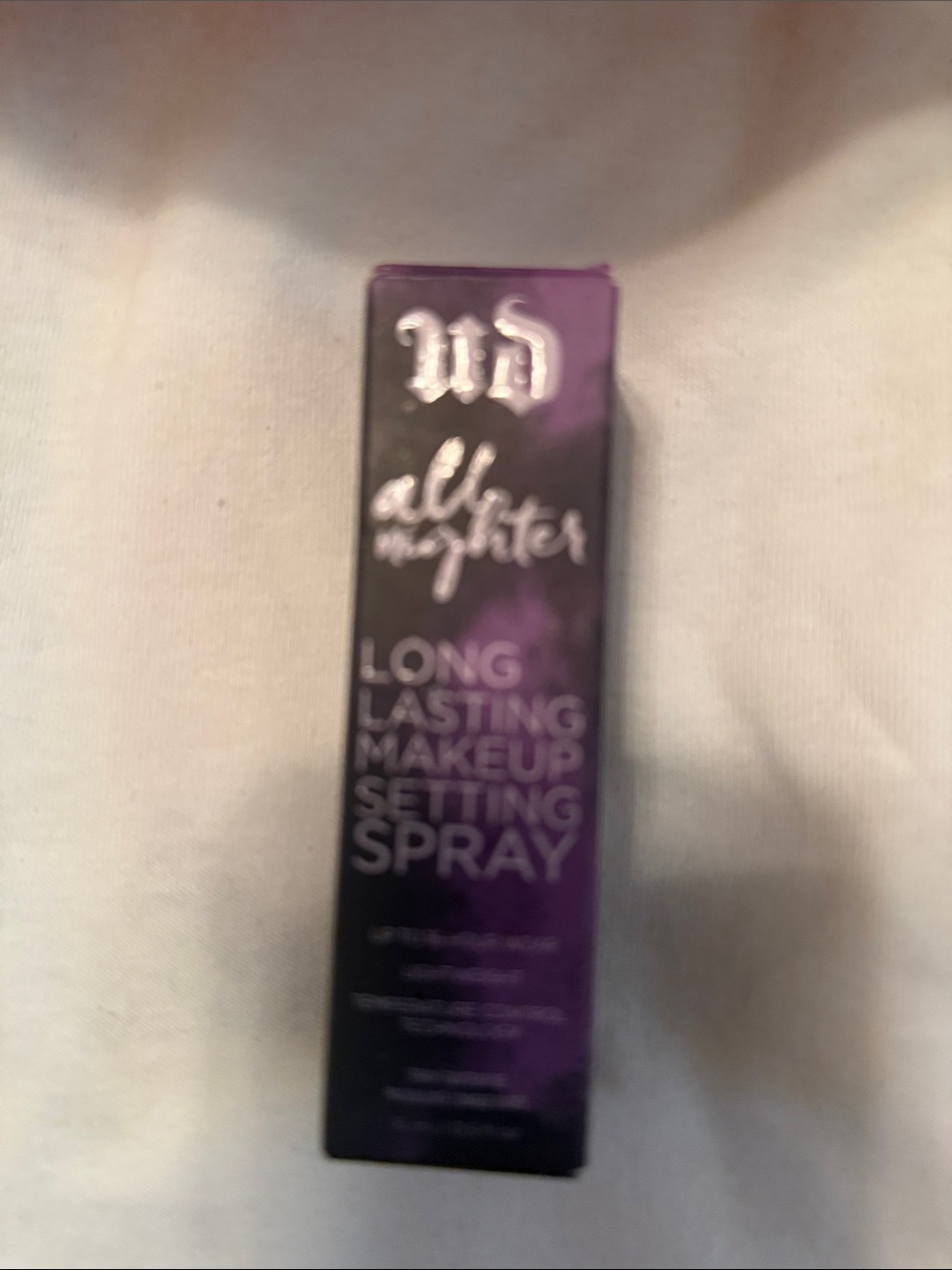 Urban Decay All Nighter Long-Lasting Makeup Setting Spray - Purple Packaging